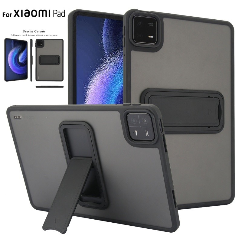 เคสแท็บเล็ตวงเล็บ สําหรับ Xiaomi Pad 7/7Pro 11.2นิ้ว กรณี Mi Pad 6/6pro 5/5pro 11" โปร่งใสกรอบกันกระแทกปลอก