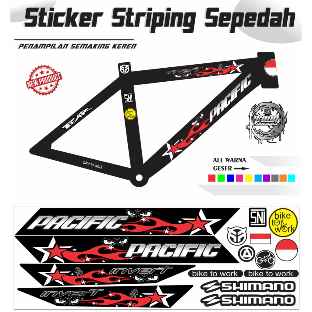 POLET LIST Sticker All Speda Design ล่าสุด Simple Y18