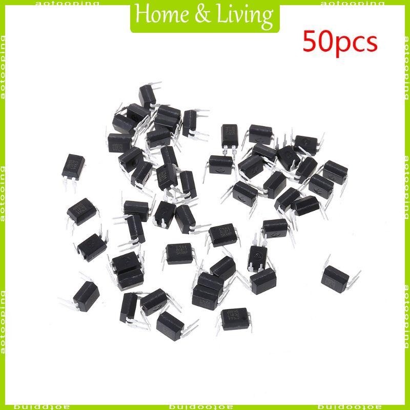 AOTOO 50pcs PC817 PC817C PC817 C PC817 LTV817 K1010B Optocoupler สําหรับ Sharp