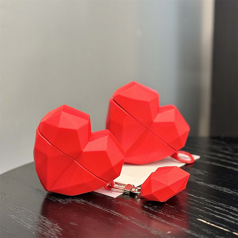 Love Heart สําหรับ HUAWEI FreeBuds 5i 6i 5 4 4e 4i ฝาครอบป้องกันสําหรับ FreeClip ฟรี Buds Pro 2 3 4 