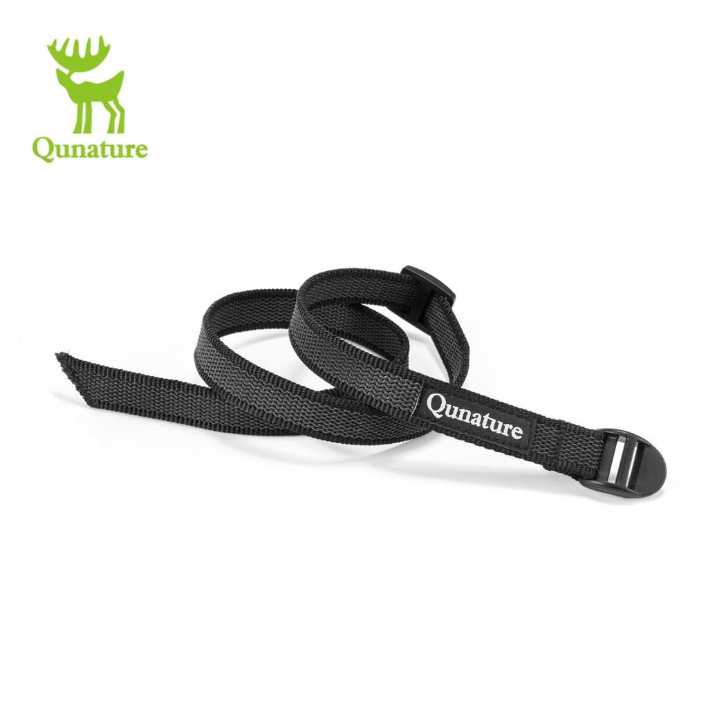 【TH Delivery】Qunature สายรัดกลางแจ้งเดินป่า Heavy-Duty กระเป๋าเดินทางเชือก Cargo Packing Strap สําหรับเต็นท์ถุงนอนกระเป๋าเป้สะพายหลังอุปกรณ์ตั้งแคมป์กลางแจ้ง