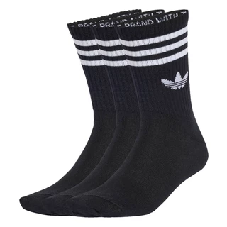 adidas Lifestyle 3-Stripes Crew Socks 3 Pairs Unisex Black JV7402