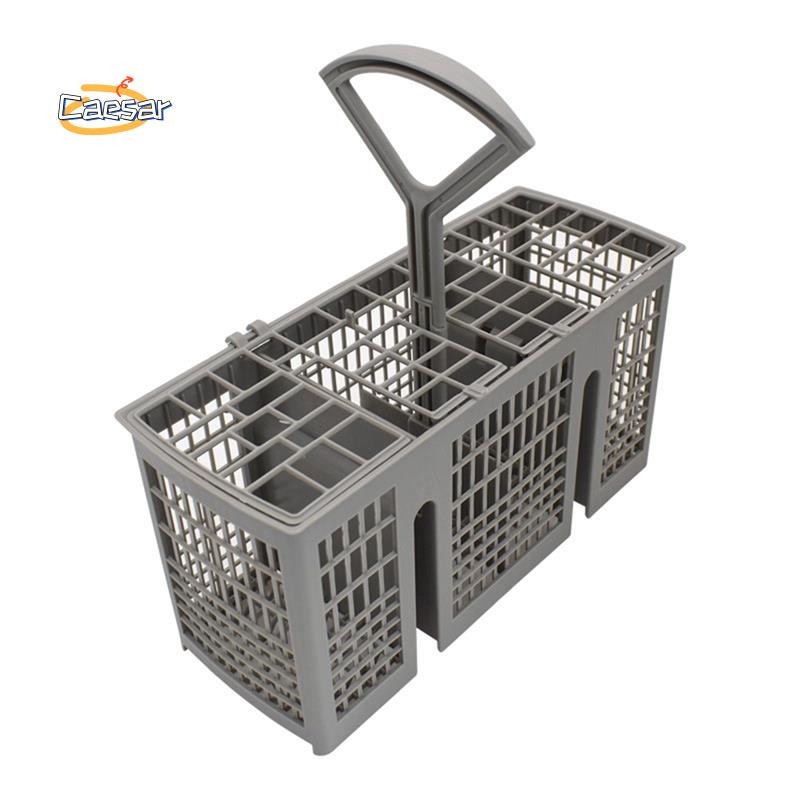 caesarA8Universal เครื่องล้างจานตะกร้าช้อนส้อมเปลี่ยน,พร้อมที่จับที่ถอดออกได้,ที่ใส่ภาชนะเครื่องล้างจานสําหรับและ 220 X 115 X 90 มม.