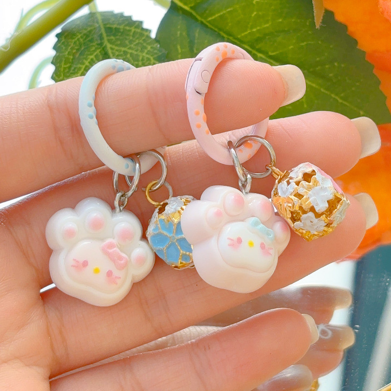 การ์ตูนโดนัทพวงกุญแจ-สาวตลกจี้พวงกุญแจ-คู่พวงกุญแจ-กุญแจรถแขวนอุปกรณ์เสริม-กระเป๋าเป้สะพายหลังข้อเสนอแนะเครื่องประดับ-น่ารักพวงกุญแจของข - รูปที่ 3