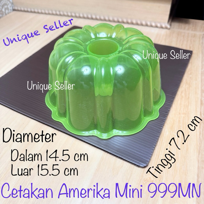 แม่พิมพ์พุดดิ้งเยลลี่อเมริกันขนาดเล็ก 15.5 ซม. OWL PLAST 999 MN / Agar Ager Agar2 พุดดิ้งเค้กเยลลี่เ