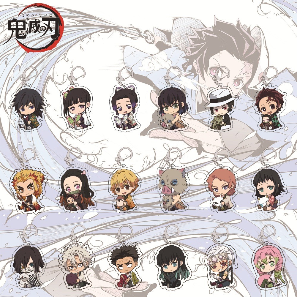 GANTUNGAN Jujutsu Kaisen Sukuna พวงกุญแจอะคริลิค - พวงกุญแจอนิเมะ