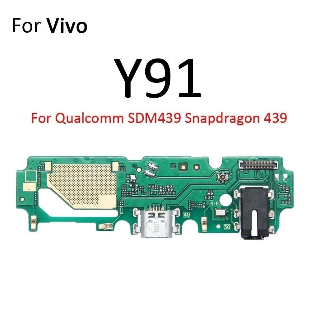 บอร์ดพอร์ตชาร์จ USB สําหรับ Vivo Y12 Y69 Y71 Y81 Y20 Y67 V7 Plus Y79 Y85 V9 Y91 Y93 แผงตูดชาร์จไฟ แพรตูดชาร