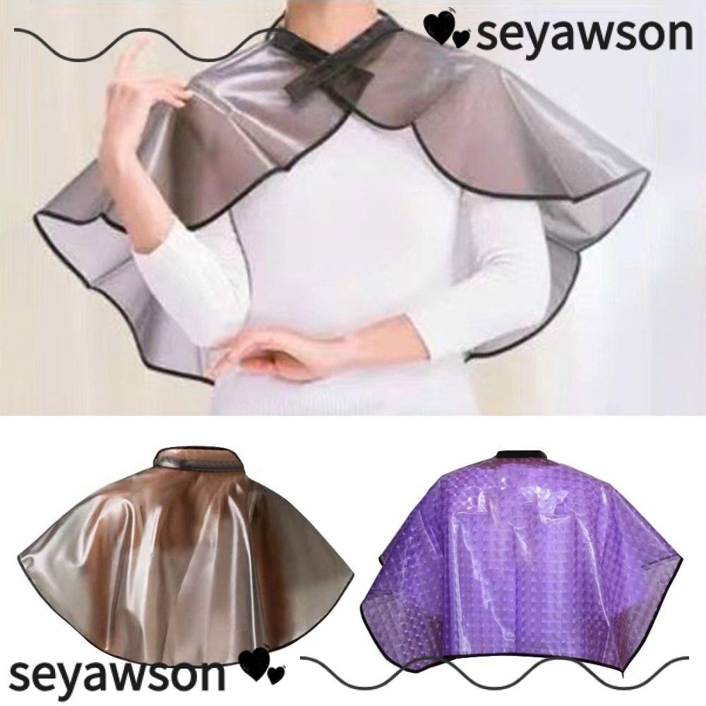 Seyawson ผ้ากันเปื้อนสําหรับทําผม, เสื้อคลุมแชมพูกันน้ํา, เสื้อคลุมแต่งหน้ามืออาชีพ