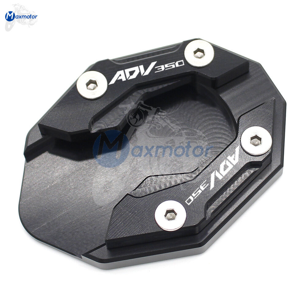 สําหรับhonda ADV350 ADV 350 2021-2024 2023 อุปกรณ์เสริมรถจักรยานยนต์ขาตั้งขาตั้งขาตั้งแผ่นขยายรองรับเท้าPadขยายฐาน