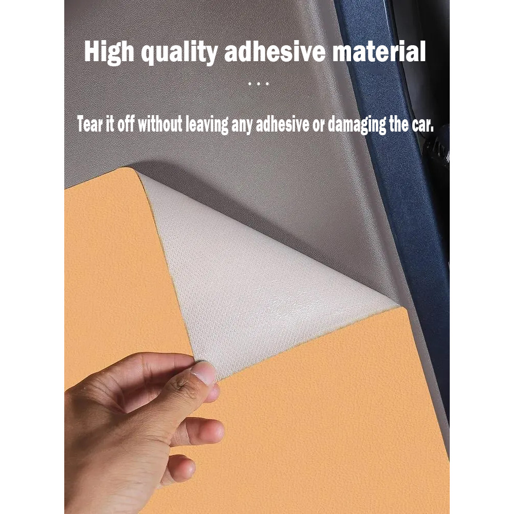 ZLWR DENZA D9 Trunk MAT วัสดุหนัง Anti-Scratch และทนต่อการสึกหรอ tailgate แผ่นป้องกันสติกเกอร์ตกแต่งภายในอุปกรณ์ ราคา ถูกที่สุด ดีลบีเคเค แกลเลอรีภาพที่ 7