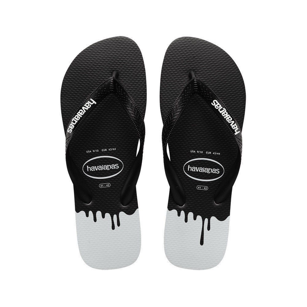 HAVAIANAS รองเท้าแตะผู้ชาย Top Ink Flip Flops ICE GREY 41478653498M_U3GYXX
