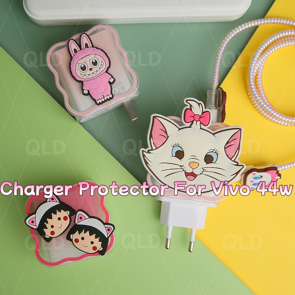 Chibi Maruko-chan Marry cat Charger Protector สําหรับ VIVO 44W US รุ่น V4440L0A1-US VIVO V30e y28 V2