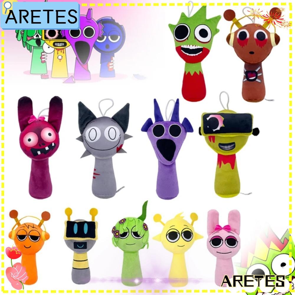 Arets Plushie Doll, Raddy Simon Sprunki Plush Toy, Soft Horror Game Related Product Oren Vineria ตุ๊กตาตุ๊กตาของขวัญ