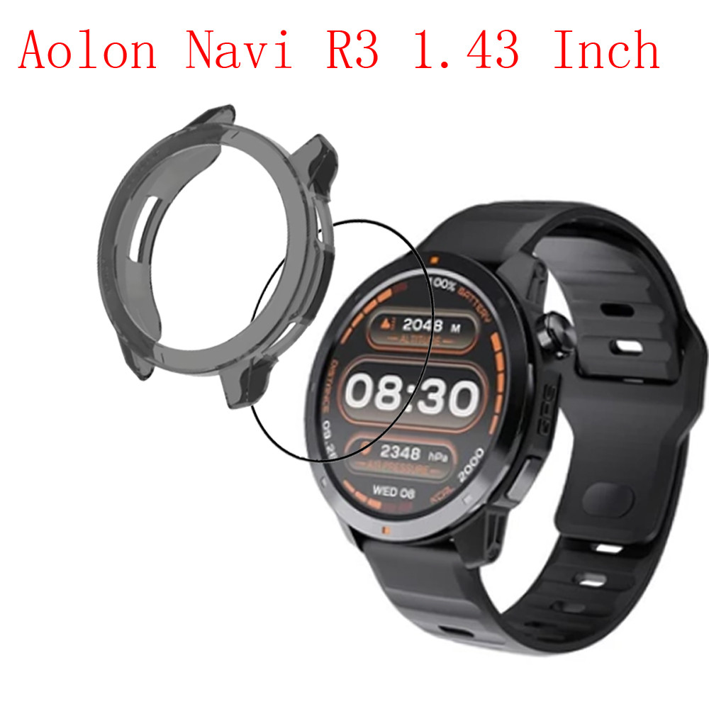 Aolon Navi R3 กรณีหน้าจอฝาครอบป้องกันสําหรับ Aolon Navi R4 กรอบกรณี Soft tpu หน้าจอเกราะป้องกันฟิล์มอุปกรณ์เสริม