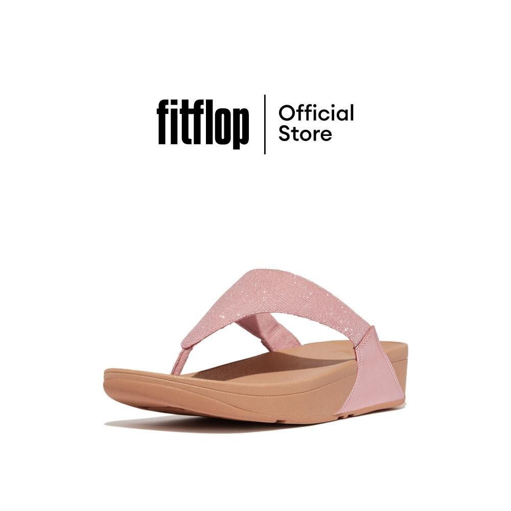 FITFLOP LULU SHIMMERLUX รองเท้าแตะแบบหูหนีบผู้หญิง รุ่น FZ7-B50 สี METALLIC SOFT BLUSH