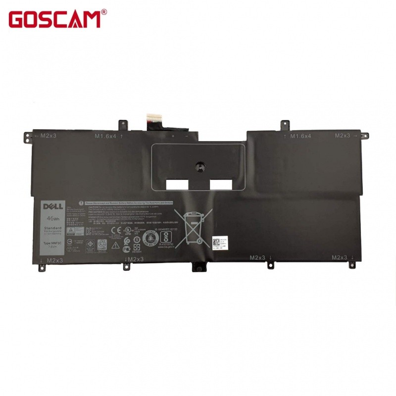 ✿NNF1C HMPFH แบตเตอรี่แล็ปท็อปสำหรับ Dell XPS 13 9365 2-In-1 13-9365 P71G P71G001 0NNF1C 0HMPFH