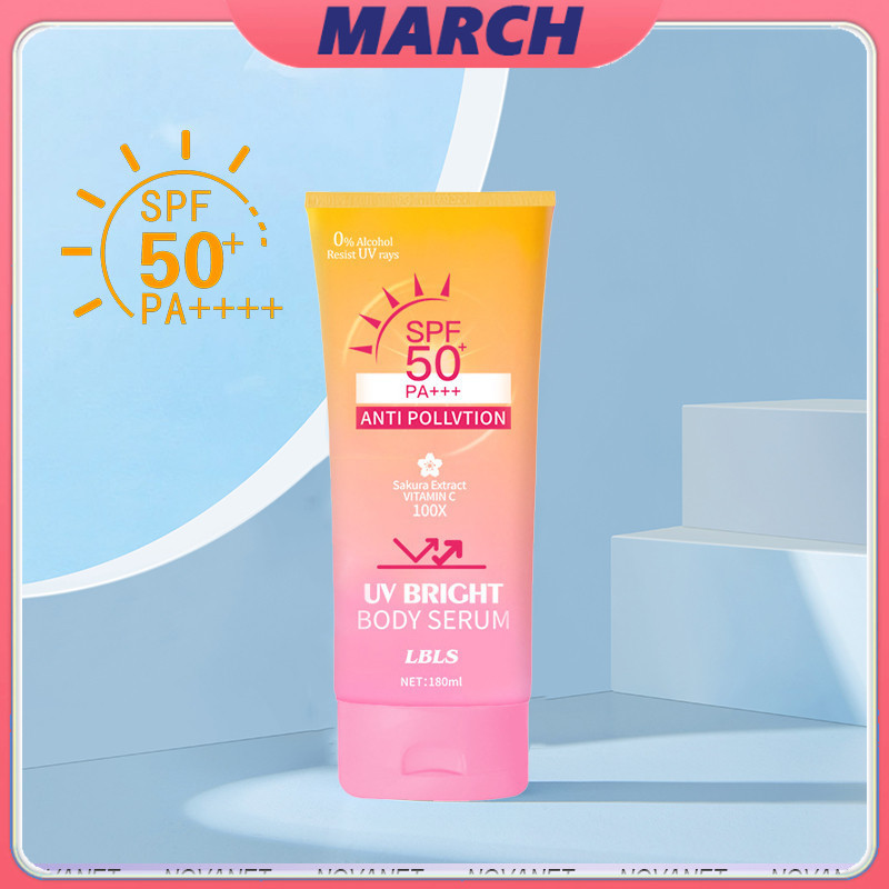 YTL ครีมกันแดด SPF 50 PA+++ กันแดดผิวกาย ปกป้องผิวจากรังสียูวี ปริมาณสุทธิ 180 ml.