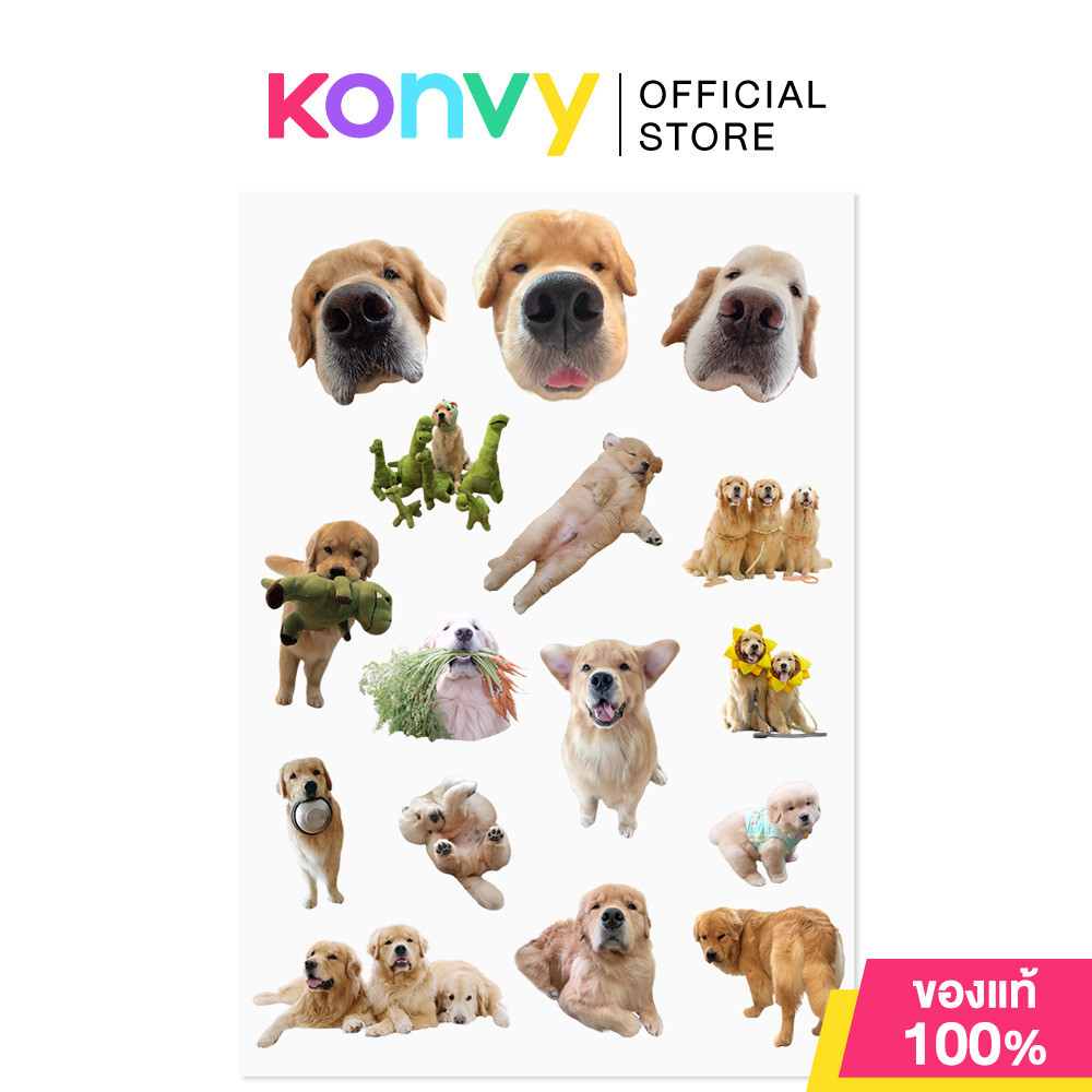 Joommeng Mee Arai Sticker A5 1pc จุ๊มเหม่งมีอะไร สติ๊กเกอร์สำหรับตกแต่ง.