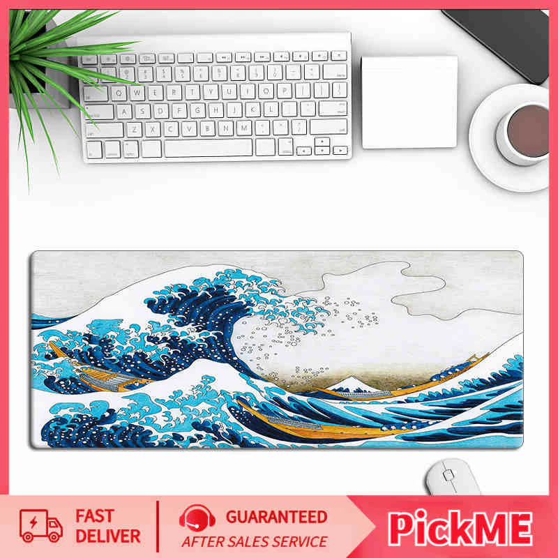 แผ่นรองเมาส์ Mouse Pad เกมมิ่ง ขนาดใหญ่ เย็บขอบ ความหนา 0.3ซม.