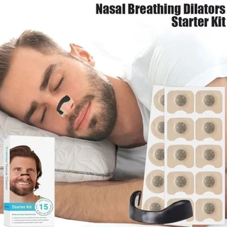Sport Nose Dilator Sleep Nose Breathing Dilators Starter Kit Nose Breathe Strips Strips ลดการนอนกรน