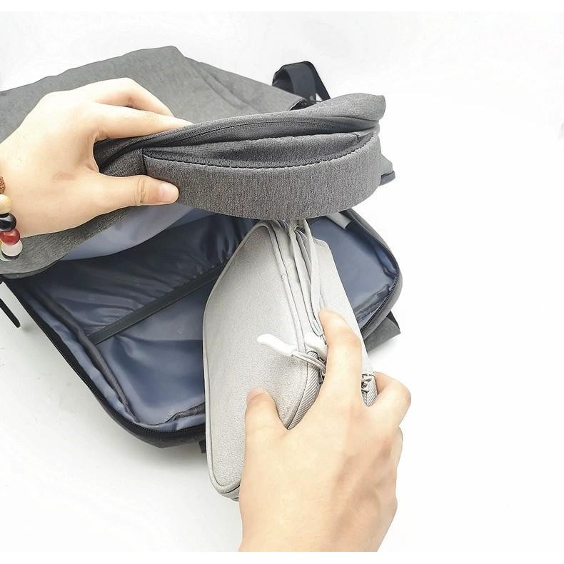 tokyosellected(T2281) กระเป๋าเก็บสายเคเบิล/USB/สายชาร์จ/ชุดหูฟังชาร์จ จัดระเบียบ