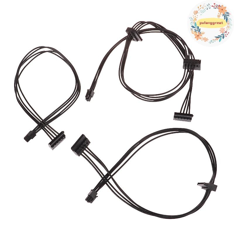 Pufanggreat 1 PC 35/4/65 ซม.Mini 4 Pin to SATA Power Supply สําหรับ Lenovo หลักอินเทอร์เฟซ SATA SSD 