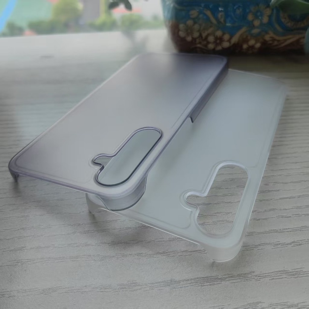 เคสโทรศัพท์แบบด้านบางพิเศษสําหรับ Samsung Galaxy A55 A54 A16 A26 5G 4G ป้องกันลายนิ้วมือ PC กลับเคสโทรศัพท์ฝาครอบ
