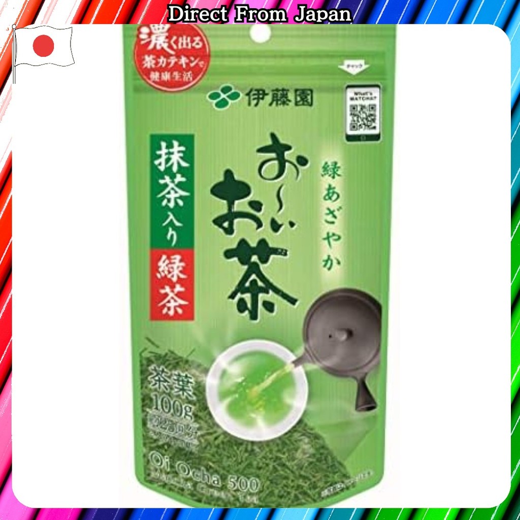 ชาเขียว itoen oi ocha กับ matcha 100g ผลิตในญี่ปุ่น【Direct from Japan】