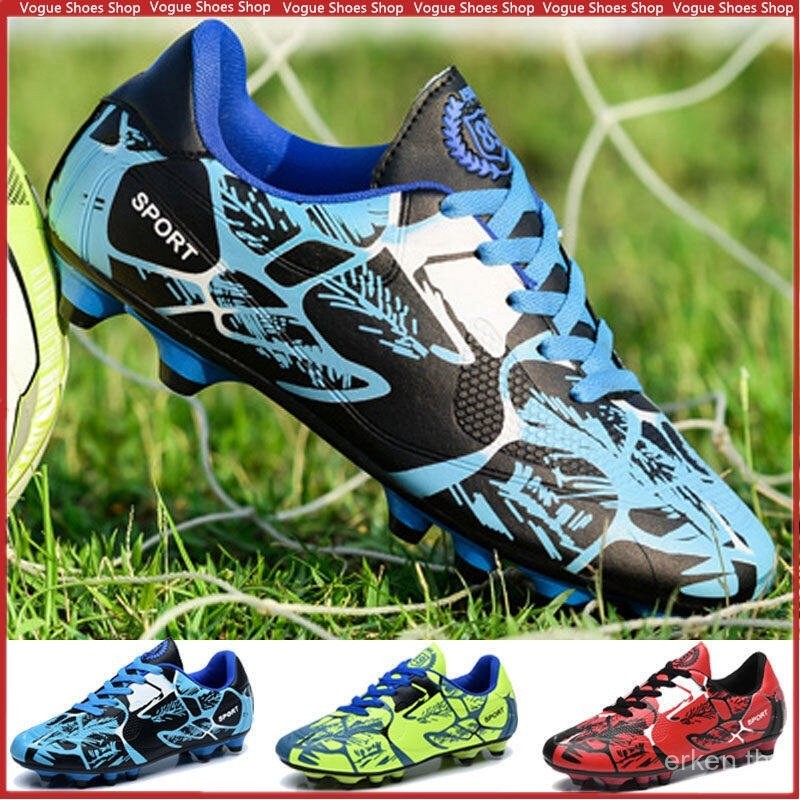 2025 Raya [Ready Stock]Kids Comfortable Soccer Shoes Size EU 32-43 - Professional Soccer Shoes - Soc