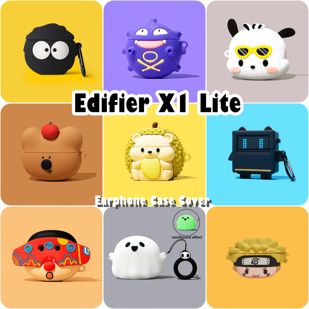 เคส Edifier X1 Lite การ์ตูนอินเทรนด์เคสซิลิโคนอ่อนนุ่ม NO.3