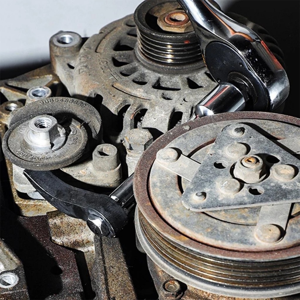 อแดปเตอร์ถอดเพลาล้อหน้า1/2 นิ้ว แงะบาร์ประแจ เหล็กงัดเพลาล้อหน้ารถยนต์ ตัวดึงเพลาขับ - รูปที่ 7