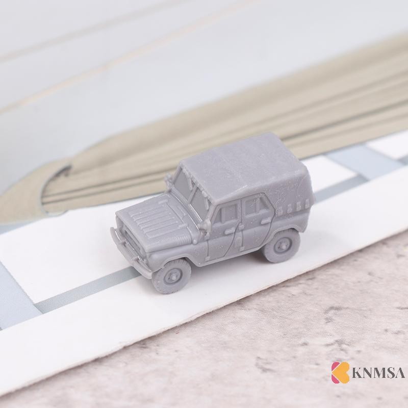 KNMSA] 1 PCS Studio UAZ-469 4x4 Light Utility สีเทา Vehicle Model KIT 3D การพิมพ์ Scale รุ่น ศคน
