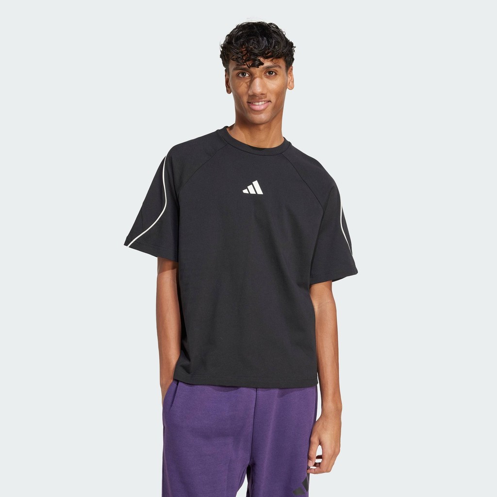 adidas Lifestyle Stadium Tee Men Black JN1824