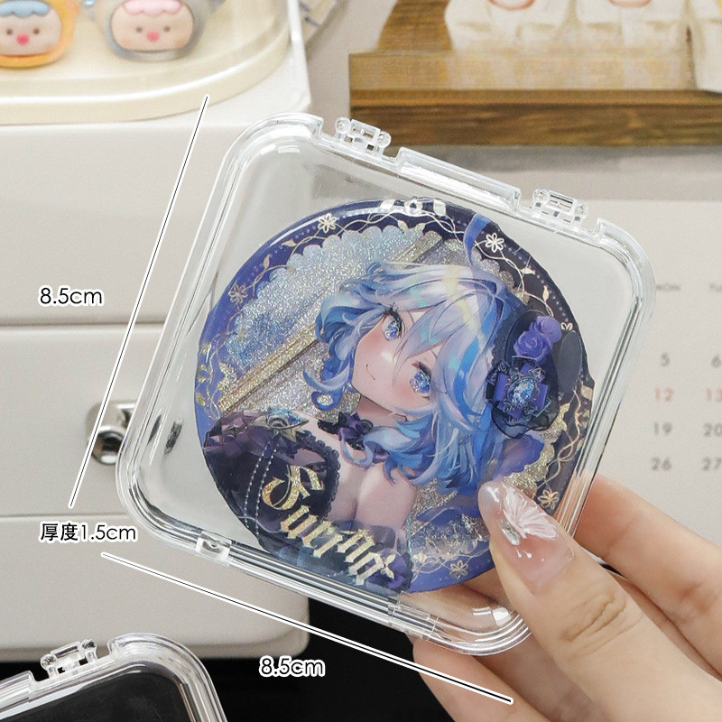 กล่องแสดงป้ายอะคริลิค - กล่องเก็บป้าย/การ์ดขนาดเล็กกันฝุ่นแบบช่องเดียว - รูปที่ 6