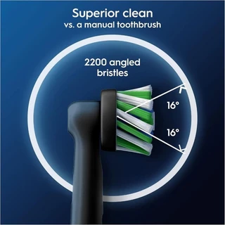 หัวแปรงสีฟันไฟฟ้า Oral b Pro Cross Action ขนแปรงรูปตัว X และมุม ,4 ชิ้น/กล่อง