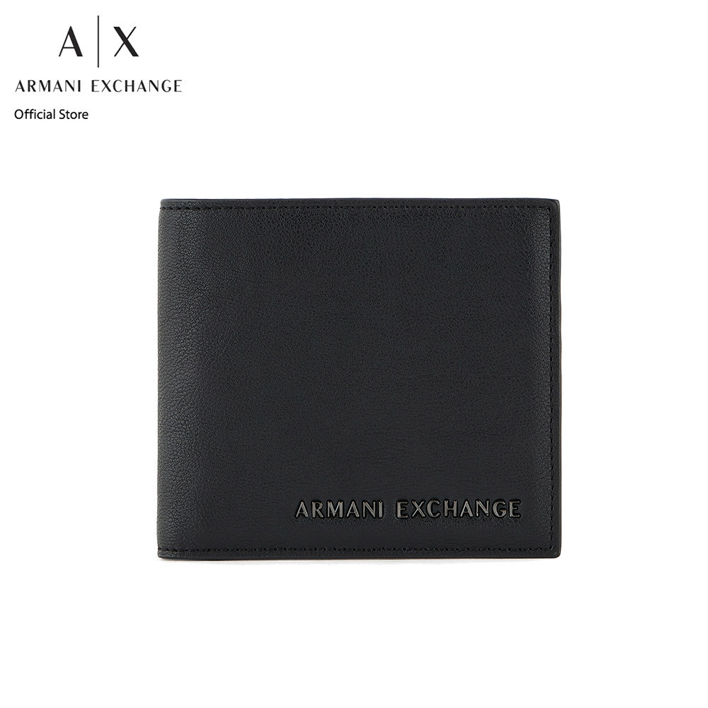 Armani Exchange กระเป๋าสตางค์ผู้ชาย รุ่น XM000167-AF11925-UC001 - สีดำ