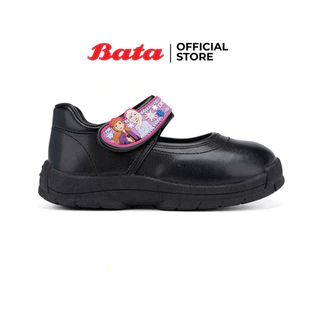 Bata บาจา รองเท้านักเรียน FROZEN อายุ 5 - 7 ปี สำหรับเด็กผู้หญิง รุ่น MATATA สีดำ รหัส 3416892