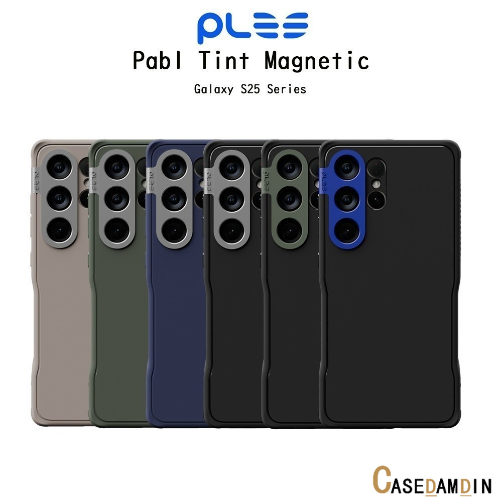 PLES Pabl Tint Magnetic เคสกันกระแทกเกรดพรีเมี่ยมจากเกาหลี เคสสำหรับ Galaxy S25Plus/S25Ultra (New)