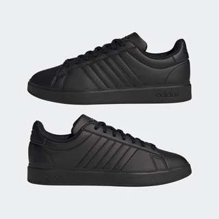 adidas ไลฟ์สไตล์ รองเท้า Grand Court Cloudfoam Comfort ผู้ชาย สีดำ GW9198