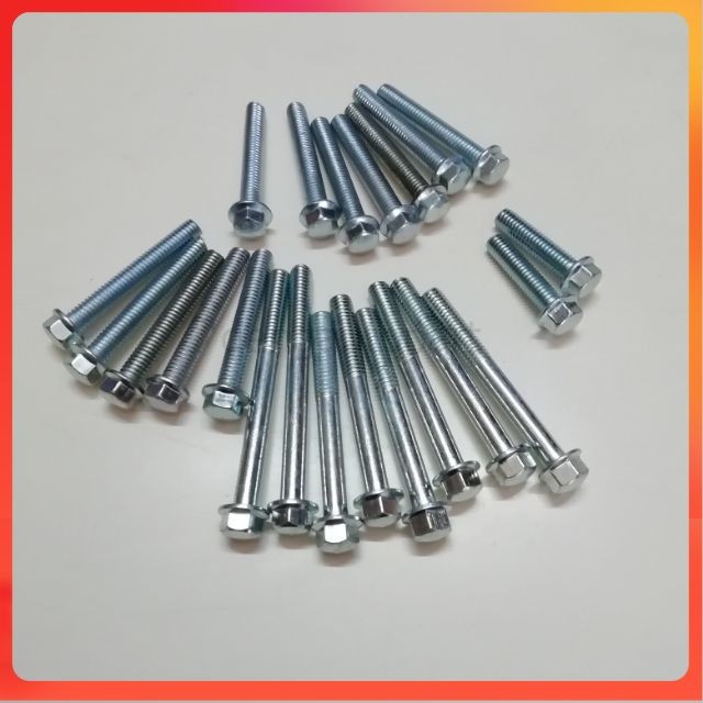 LC135 V1 MAGNETO & CLUTCH COVER CLUCTH CAP SCREW BOLT T8 SET