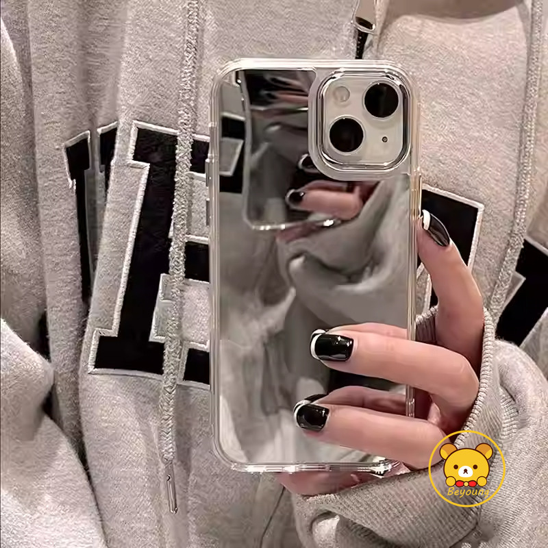 กระจกแวววาวเคสโทรศัพท์สําหรับVivo IQOO Z9 Turbo + Z9X Z9s Pro U5E U5X U5 U3 U3X Z5X Z3 Z1 5G 4Gปลอกน