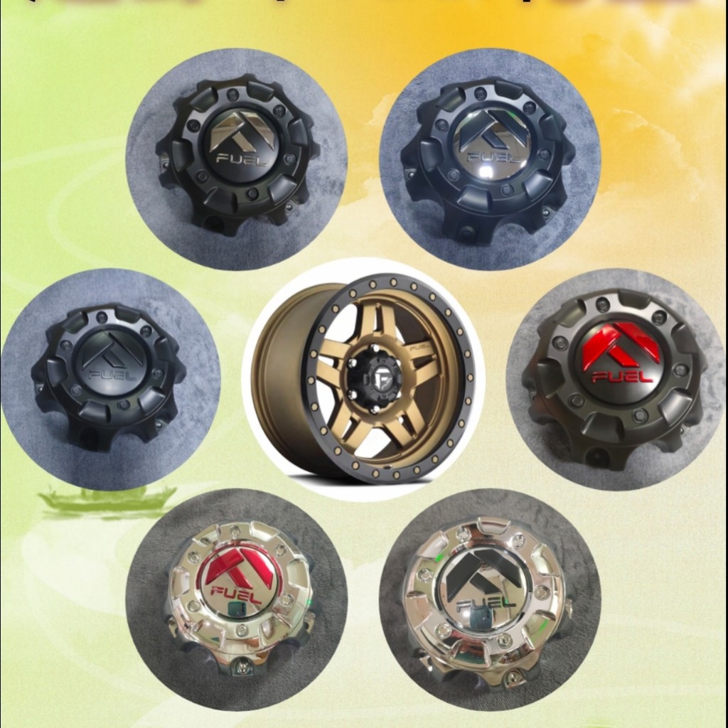รถออฟโรด FUEL Hub Cover ดัดแปลงฝาครอบล้อ 6 x 139.7 ฝาครอบกลาง FUEL Series ผลิตภัณฑ์ Complete Find Me
