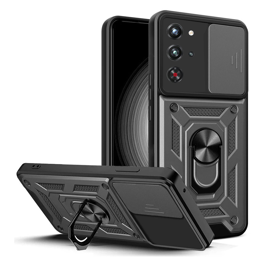 Luxuri ป้องกันเลนส์สําหรับ Nubia Red Magic 10 10s Pro Plus RedMagic 10 Pro + NX789J กรณีผู้ถือแหวนขา