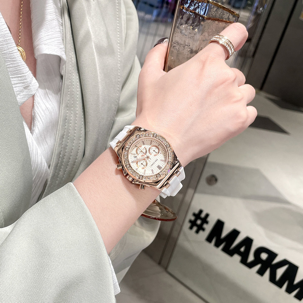 GHGH2021 นาฬิกาสไตล์ใหม่ผู้หญิง Richard นาฬิกาควอตซ์ Miller ap Royal Oak Gypsophila ผู้ชายสิบอันดับแ