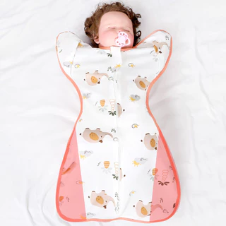 Berma Baby ถุงนอนเด็ก ซิป 2ทิศทาง ผ้าฝ้ายแท้ นุ่มสบาย ให้ลูกน้อยอบอุ่นราวกับนอนในอ้อมแขนแม่