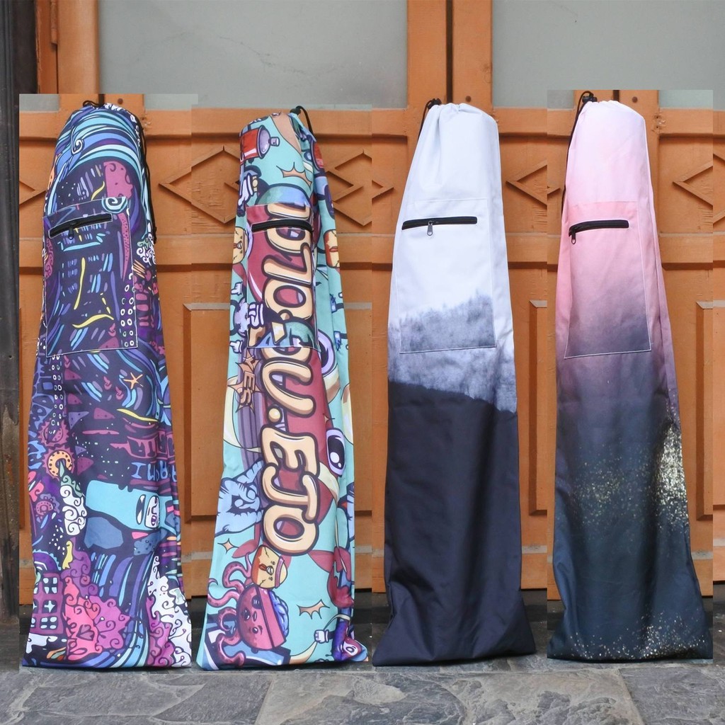 Dreamland Gradient สีกันน้ํา Oxford ผ้ากระเป๋าฟรีดําน้ํายาว Fin Storage กระเป๋าน้ําหนักเบา Fin อุปกรณ์กระเป๋าอินเทรนด์