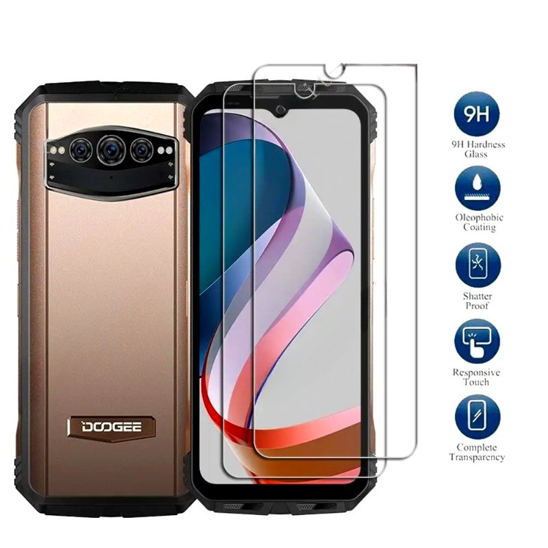 1-3Pcs HDกระจกนิรภัยสําหรับDoogee V40 V31GT V30T V30 V20S V20 Proกระจกใสป้องกันหน้าจอสําหรับDoogee V