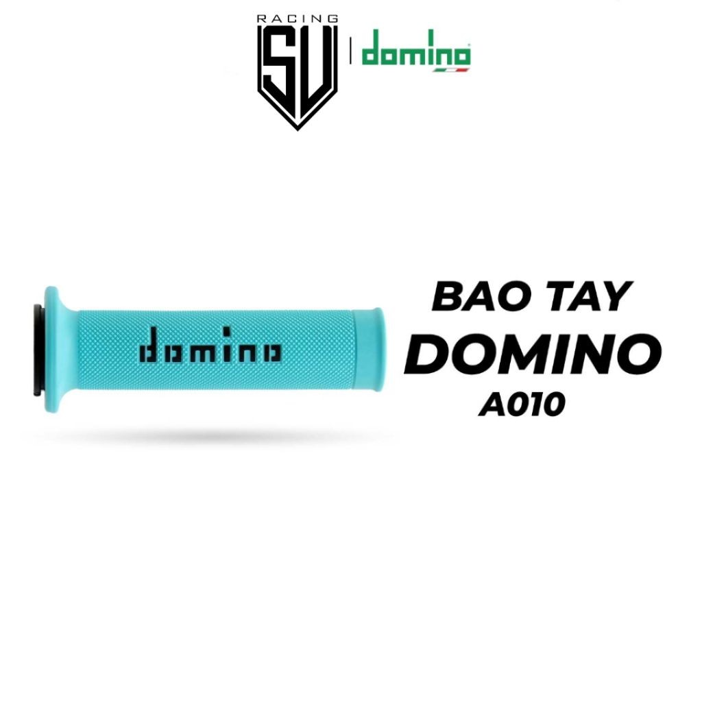ถุงมือ Domino A010 Cyan - สีดํา