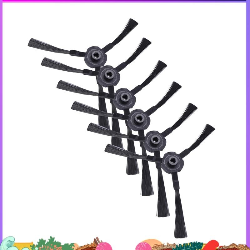 Super Side Brush (3 ขวา + 3 ซ้าย) สําหรับ A4 A6 A4S V3S V3L V3S Pro V5 V50 V5S V5S Pro X5 T4 X430 X4