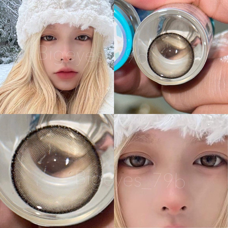 **มีค่าสายตา0.00-10.00**✨ Nara Brown ขนาดตาโต☀️บิ๊กอายตาโต กรองแสงuv เลนส์แท้จดทะเบียนถูกต้อง ผ่านอย.ไทย บิ๊กอายส์  Bige